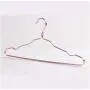 10pcs Random Color Clothes Hanger Durable Antideformation Aluminium Alloy Closet Adult Skirt Dress Clothing Towel Storage Rack Hangers for Clothes