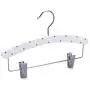Nature Smile 12" Kids Baby Children Toddler Wooden Hangers with Clips, Wood Skirt Pants Hangers with Notches and Anti-Rust Chrome Swivel Hook Pack of 10 (White) Nature Smile 12" Kids Baby Children Toddler Wooden Hangers with Clips, Wood Skirt Pants Hangers with Notches and Anti-Rust Chrome Swivel Hook Pack of 10 (White)