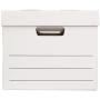 AmazonBasics Medium Duty Storage Filing Boxes with Lift-Off Lid - Pack of 12, Letter / Legal Size