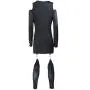 charmsamx Womens Halloween Punk Skeleton Skull Printed Dress Autumn Casual Cold Shoulder Long Sleeve Tunic Top with Skull Bone Long Arm Warmer Jumpsuit for Halloween Costume Party charmsamx Womens Halloween Punk Skeleton Skull Printed Dress Autumn Casual Cold Shoulder Long Sleeve Tunic Top with Skull Bone Long Arm Warmer Jumpsuit for Halloween Costume Party