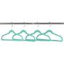 TQVAI 50 Pack Kid Velvet Clothes Hangers Non Slip Space Saver, Mint Green