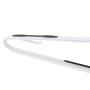 Popular Design Products 50 pc White Plastic Hangers with Built-in Grip Strip Non-Slip Pads - Perfect for Dresses, Blouses and Pants - Work Great for Shirts, Ties, Scarves and Sweaters