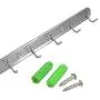 Metal Wall Mounted Hooks Rack Towel Clothes Hanging Wall Hanger Metal Wall Mounted Hooks Rack Towel Clothes Hanging Wall Hanger