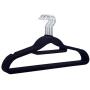 10pcs Random Color Non-Slip Velvet Hangers - Suit Hanger Ultra Thin Space Saving 360 Degree Swivel Hook Clothes Hanger