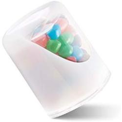 Lexon Secret Storage Box, Acrylic, White, 12.5x9x9 cm