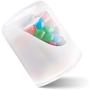 Lexon Secret Storage Box, Acrylic, White, 12.5x9x9 cm