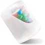 Lexon Secret Storage Box, Acrylic, White, 12.5x9x9 cm