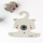BeesClover Cute Cartoon Wooden Hanger Hanging Rack for Kids Clothes Child Room Decoration Penguin 2625cm