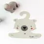 BeesClover Cute Cartoon Wooden Hanger Hanging Rack for Kids Clothes Child Room Decoration Penguin 2625cm