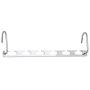 HNNATTA Multifunctional Metal Clothes Closet Hangers Clothing Organizer Clothes Hanger