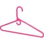 Neaties American Made Pink Super Heavy Duty Plastic Hangers, Plastic Clothes Hangers Ideal for Everyday Use, Clothing Standard Hangers, 24pk