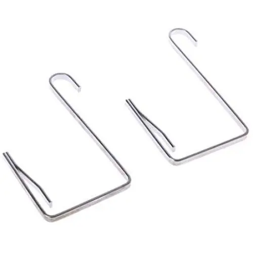 Simdoc 2pcs Over Door Hook Stainless Steel Door Hanger Kitchen Cabinet Clothes Hanger Organizer Holder Simdoc 2pcs Over Door Hook Stainless Steel Door Hanger Kitchen Cabinet Clothes Hanger Organizer Holder