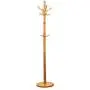 COAT RACK ZHIRONG Hangers Floor-standing Bamboo Bedroom Clothes Rack 9 Hooks Bag Rack Hat Holder Scarf Rack Corner (Color : B) COAT RACK ZHIRONG Hangers Floor-standing Bamboo Bedroom Clothes Rack 9 Hooks Bag Rack Hat Holder Scarf Rack Corner (Color : B)