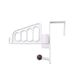 COLNER Over the Door Hook Hanger, Multipurpose Wall Mounted Organizer Storage Hanger,Heavy-duty Storage for Coat, Towel, Bag, Robe