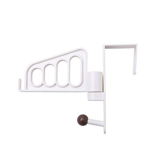 COLNER Over the Door Hook Hanger, Multipurpose Wall Mounted Organizer Storage Hanger,Heavy-duty Storage for Coat, Towel, Bag, Robe