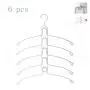 HJYPYJ Magic Hanger,Household Iron Folding Hanger,Multi-Layer Storage Space-Saving Organizer Hangers, Durable/White / 6 pcs HJYPYJ Magic Hanger,Household Iron Folding Hanger,Multi-Layer Storage Space-Saving Organizer Hangers, Durable/White / 6 pcs