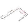 Simdoc 2pcs Over Door Hook Stainless Steel Door Hanger Kitchen Cabinet Clothes Hanger Organizer Holder Simdoc 2pcs Over Door Hook Stainless Steel Door Hanger Kitchen Cabinet Clothes Hanger Organizer Holder