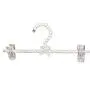 Jili Online 30cm Luxury Pearl Beaded Clothes Hangers Decorative Pants Trousers Clothes Hanger with Clip for Adults - White, 30cm Jili Online 30cm Luxury Pearl Beaded Clothes Hangers Decorative Pants Trousers Clothes Hanger with Clip for Adults - White, 30cm