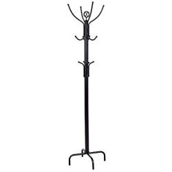 Tangkula 78" Coat Rack, Metal Frame Coat Tree,Free Standing Entryway Hat Coat Jacket Umbrella Holder,Clothes Hanger with Base Coat Stand