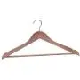 High-tech type 10 Pieces Solid and Rotating Metal Hook Wooden Hangers with Notches Non Slip Metal Hook for Clothes High-tech type 10 Pieces Solid and Rotating Metal Hook Wooden Hangers with Notches Non Slip Metal Hook for Clothes