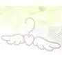 Cabilock Clothes Hanger Overstriking Wing Shape Plastic Hanger Scarf Tie Holder Space-Saving Closet Organizer Clothes Hanger (Kid Style White) Cabilock Clothes Hanger Overstriking Wing Shape Plastic Hanger Scarf Tie Holder Space-Saving Closet Organizer Clothes Hanger (Kid Style White)