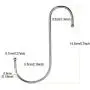 SumDirect 15Pcs 5 7/10 Inch Extra Large S Hooks, Heavy Duty S Shaped Hooks for Hanging Apparel Kitchenware Utensils Plants Towels Gardening Tools (15pcs) SumDirect 15Pcs 5 7/10 Inch Extra Large S Hooks, Heavy Duty S Shaped Hooks for Hanging Apparel Kitchenware Utensils Plants Towels Gardening Tools (15pcs)
