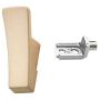 aXXcssqw9b Self Adhesive Coat Hook - Wall Mounted Clothes Towel Hat Hanger Holder Bathroom Kitchen Firm Hook Home Organizer Satin Golden 6286