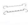 10Pcs Multifunctional Drying Storage Rack Clothes Folding Metal Quick Hanger Organizer Closet Hangers for Clothes Coat Hanger