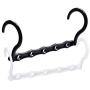 10pcs Random Color Multifunctional Hanger Magic Hanger,Home Travel Folding Convenient Storage Magic Hangers for Clothes