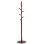 Yxsd Solid Wood Coat Rack Floor Bedroom Simple Hanger Office Simple Hanger Clothes Scarf Hat Storage Rack