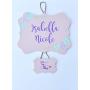 Infant hospital door hanger Isabella design