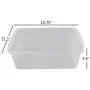 Pekky 15 Quart Plastic Storage Box, Clear Bin Organizer(2 Packs) Pekky 15 Quart Plastic Storage Box, Clear Bin Organizer(2 Packs)