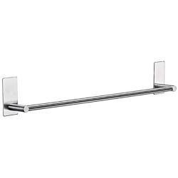 ULIFESTAR Bathroom Towel Bar Towel Holder, Strong 3M Self Adhesive Hand Towel Holder,Wall Mounted Stainless Steel Towel Rack for Bathroom,Kitchen Dish Cloths Hanger,Brushed Nickel (22)