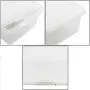 Wekiog Versatile Storage Organizer Plastic Bins with Lids, White 2 Packs, 14 Quart. Wekiog Versatile Storage Organizer Plastic Bins with Lids, White 2 Packs, 14 Quart.