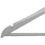 Harbour Housewares Wooden Coat/Clothes Hangers - Trouser Bar & Notches - Grey - Pack of 10
