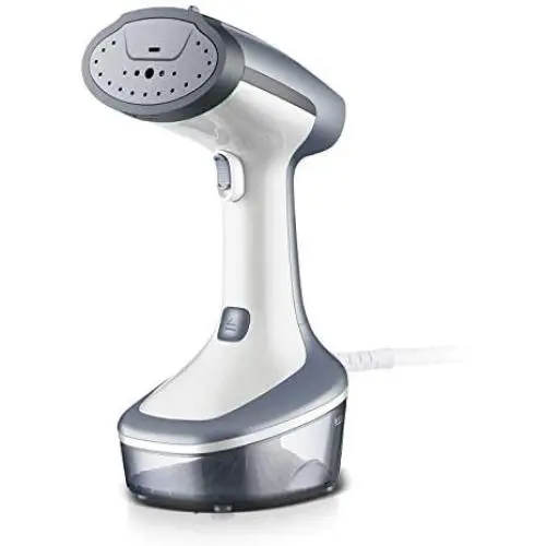 YIKA Steamer for Clothes, 300ml Hand-Held Clothes Steamer with Ceramic Iron Panel, 1200W Anti-Spitting Garment Steamer, 25 mins Continuous Steam and 30s Heat Up Portable Travel Fabric Clothing Steamer YIKA Steamer for Clothes, 300ml Hand-Held Clothes Steamer with Ceramic Iron Panel, 1200W Anti-Spitting Garment Steamer, 25 mins Continuous Steam and 30s Heat Up Portable Travel Fabric Clothing Steamer