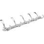 Syrace Wall Mount Coat Hook Chrome Finish Coat Robe Hat Clothes Hanger Towel Rack, Can Also Use As Nail-Free Utensil Coat Hooks 2 Pack