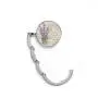 Purple Lavender Flower Plant Table Hook Folding Bag Desk Hanger Foldable Holder Purple Lavender Flower Plant Table Hook Folding Bag Desk Hanger Foldable Holder