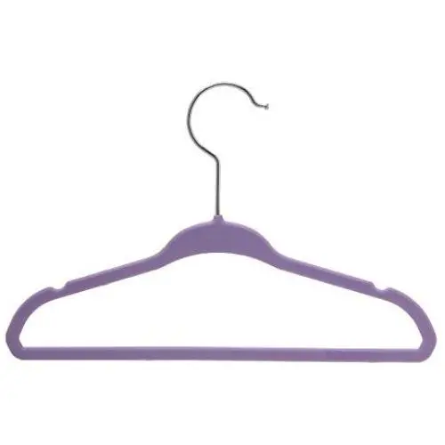 BriaUSA Kids Baby Clothes Hangers Purple Steel Hooks ?Ultra Slim, Sturdy Saves You Extra Space ? Boxes of 20 BriaUSA Kids Baby Clothes Hangers Purple Steel Hooks ?Ultra Slim, Sturdy Saves You Extra Space ? Boxes of 20