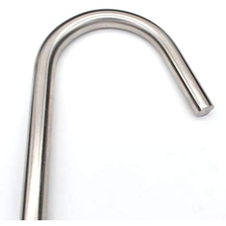 HONSHEN Meat Hook, 8Inch 10mm Heavy Duty S-Hooks Stainless Steel