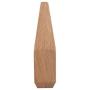 Cxjff Wall Mounted Coat Rack Clothes Hat Hanger Holder Hooks Fashion Style Creative Cute Wood, Log, 16x4CM (Color : Log, Size : 7 Pieces)