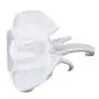 TraveT Elephant Head Single Wall Hook Hanger Animal Shaped Coat Hat Hook Wall Decor