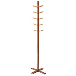 ZHWEI Clothes Rack Wood, Coat Hall Stand Hanger Coat Rack Clothes Organiser Stable Durable (Color : A Adult)