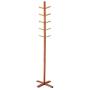ZHWEI Clothes Rack Wood, Coat Hall Stand Hanger Coat Rack Clothes Organiser Stable Durable (Color : A Adult)