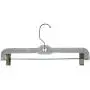 12" Skirt Pant Clothes Hanger Retail Display Store Fixture Clear Lot of 100 New 12" Skirt Pant Clothes Hanger Retail Display Store Fixture Clear Lot of 100 New