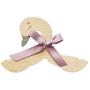 10PC Swan Bowknot Wooden Hanger Kids Room Clothes Rack Home Decor Photography Prop Scarf Storage Rack Hangers for Clothes Decoration