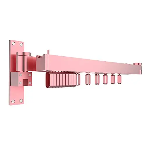 HJYPYJ Magic Airer,360?? Rotate Mobile Hanging Hole Multifunction Folding Hangers,Adjustable Aluminum Alloy Drying Rack,Space-Saving Organizer Hangers,Bearing 100Kg Thickened Bottom Plate/Rose HJYPYJ Magic Airer,360?? Rotate Mobile Hanging Hole Multifunction Folding Hangers,Adjustable Aluminum Alloy Drying Rack,Space-Saving Organizer Hangers,Bearing 100Kg Thickened Bottom Plate/Rose