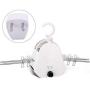 FidgetGear Electric Clothes Dryer Coat Suit Smart Hanger Drying Traveling 110V-220V H6R2 Type 1 Black EU Plug One Size