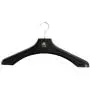 Lanas Fur and Leather Coat Hanger - Small, Black - Womens