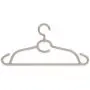 SAASNY Plastic Hangers,5 Grey 46cm Plastic All Purpose Clothes Garment Coat Hangers Space Saving with Non-Slip Trouser Bar and Tie Rack Ideal for Home and Shops - Space Saving Solution SAASNY Plastic Hangers,5 Grey 46cm Plastic All Purpose Clothes Garment Coat Hangers Space Saving with Non-Slip Trouser Bar and Tie Rack Ideal for Home and Shops - Space Saving Solution